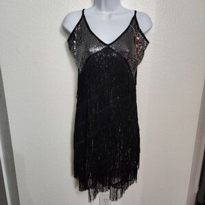 1920's Flapper Costume Women's Size Medium